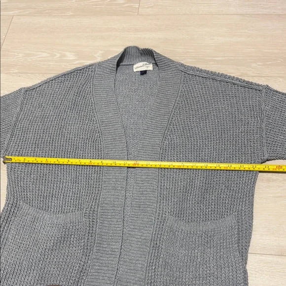 Universal Thread Gray Knit Cardigan Sweater - Picture 5 of 7